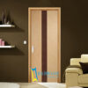 Cửa gỗ công nghiệp MDF phủ melamine KD.GL1 2 1 1 2