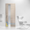 Cửa gỗ công nghiệp MDF phủ melamine KD.M1NGL 2 23 1 1