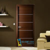 Cửa gỗ công nghiệp MDF phủ melamine KD.M1NR4 2 8 4
