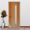 Cửa gỗ công nghiệp MDF phủ veneer KD.P1GLB 3 P1g1