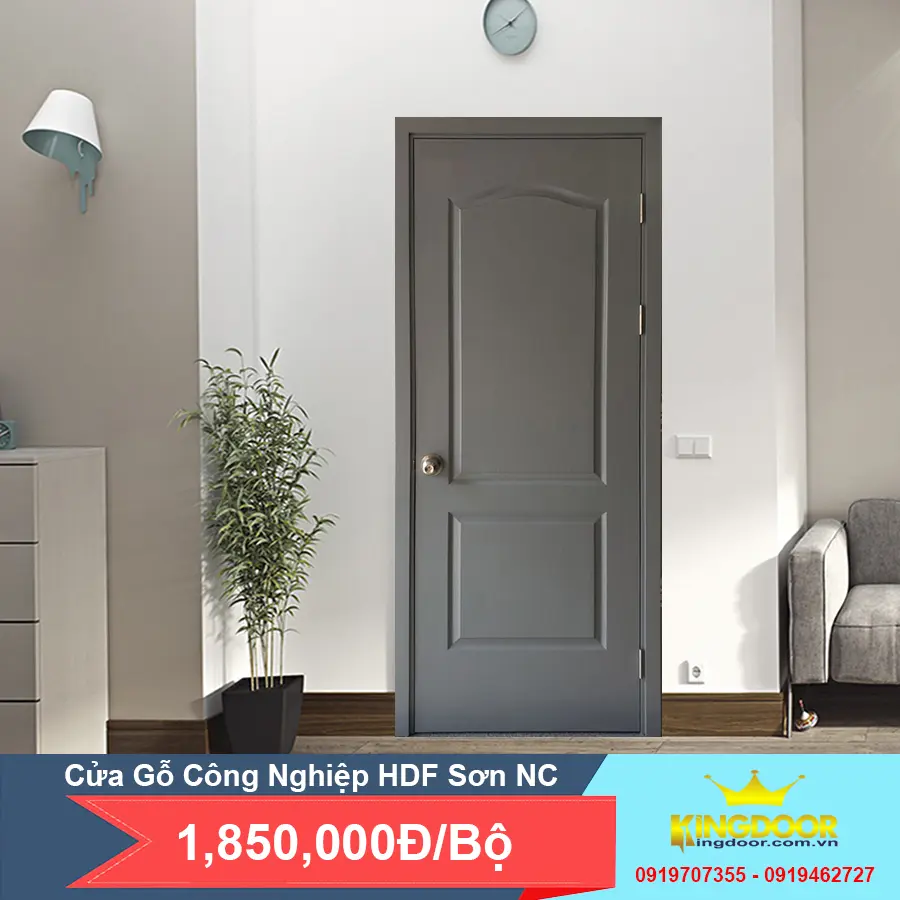 Cửa gỗ công nghiệp HDF