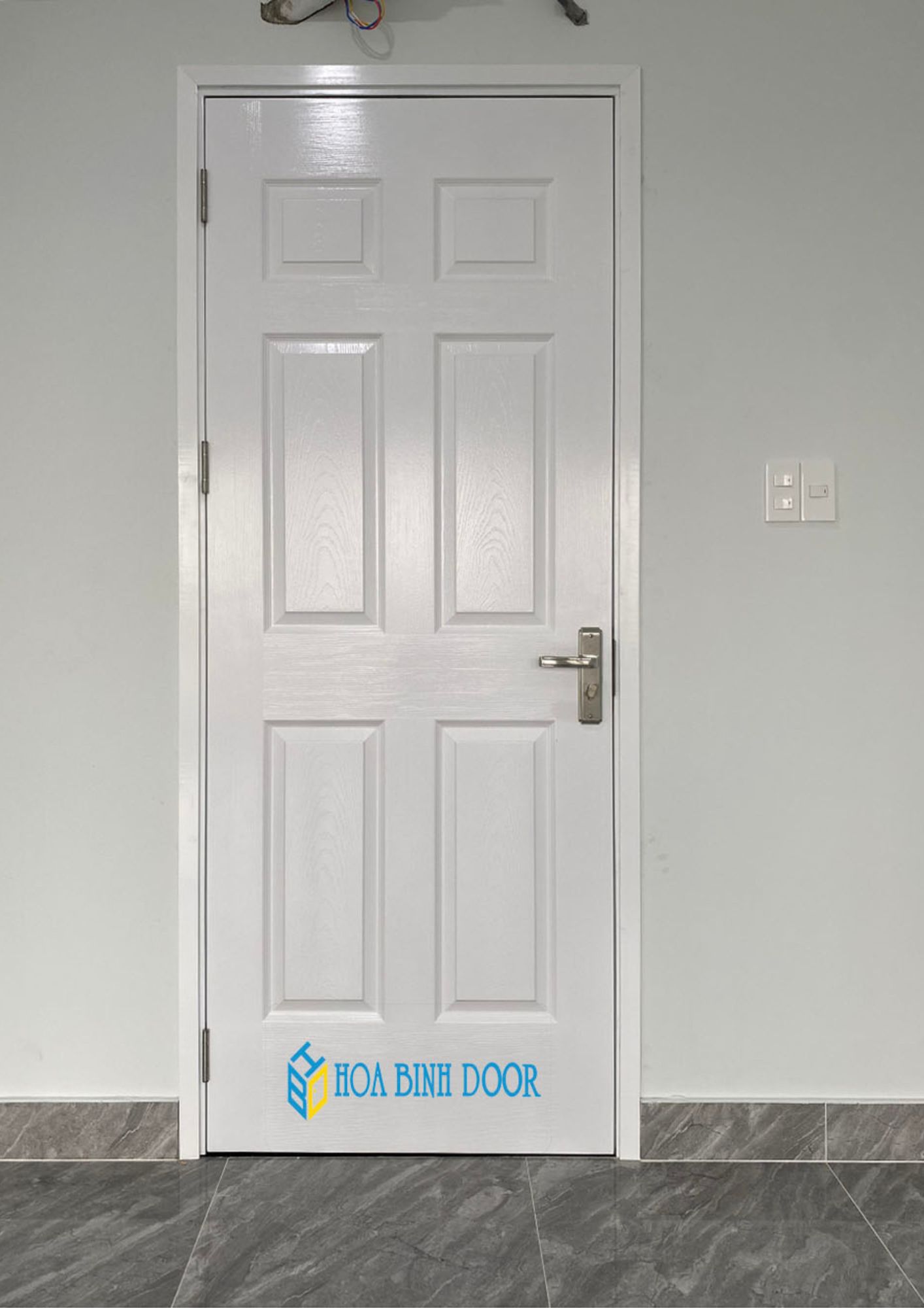 Cửa gỗ công nghiệp HDF sơn