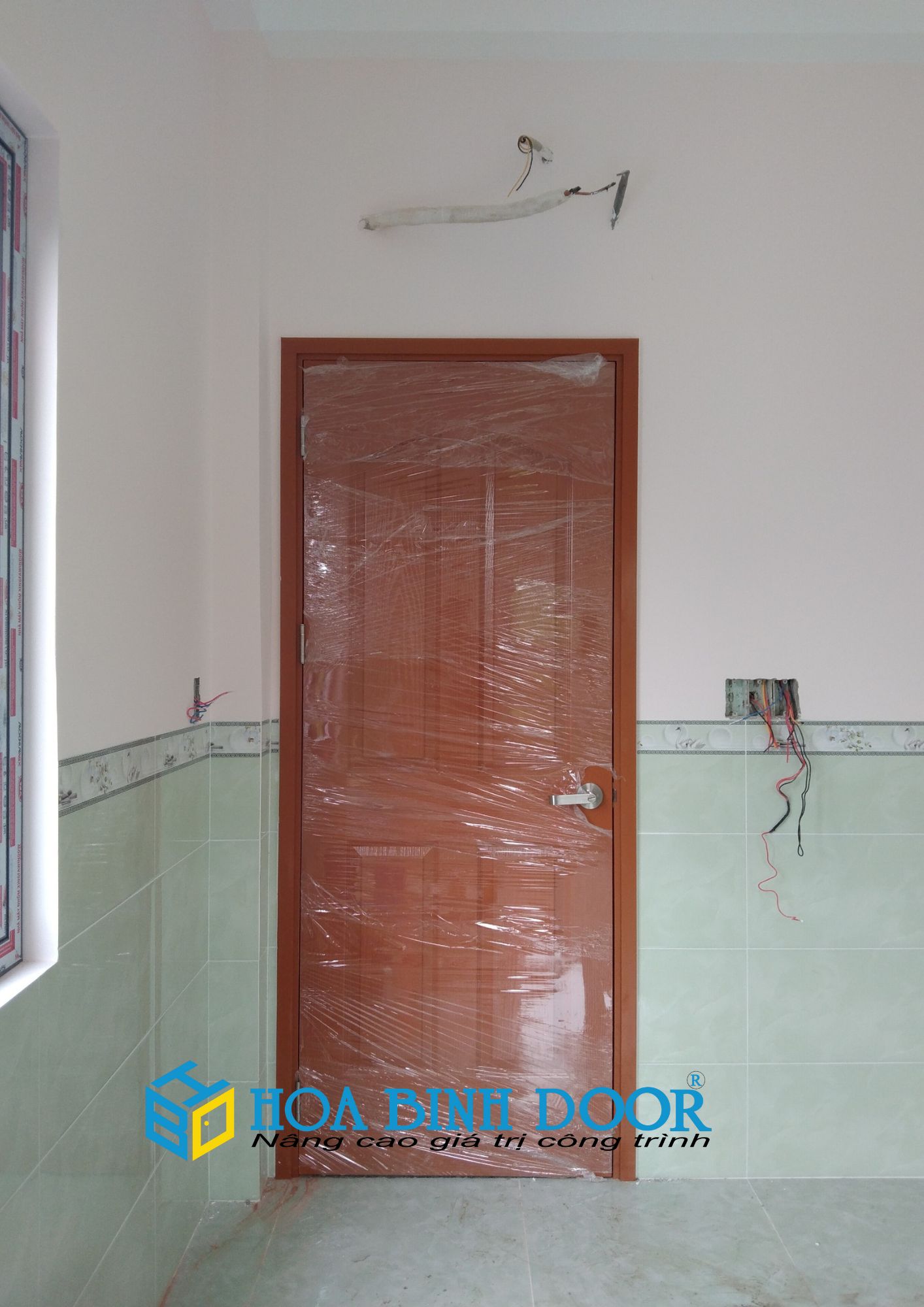 Cửa gỗ công nghiệp HDF sơn