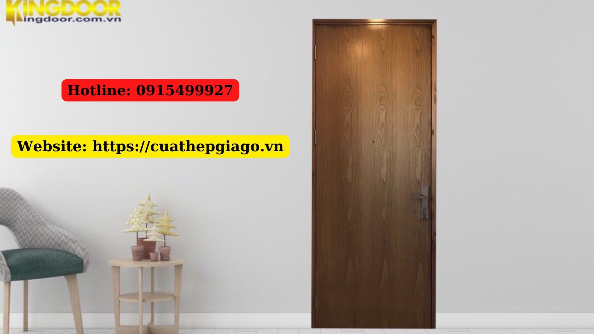 Báo giá cửa gỗ MDF Veneer tại Quận 1