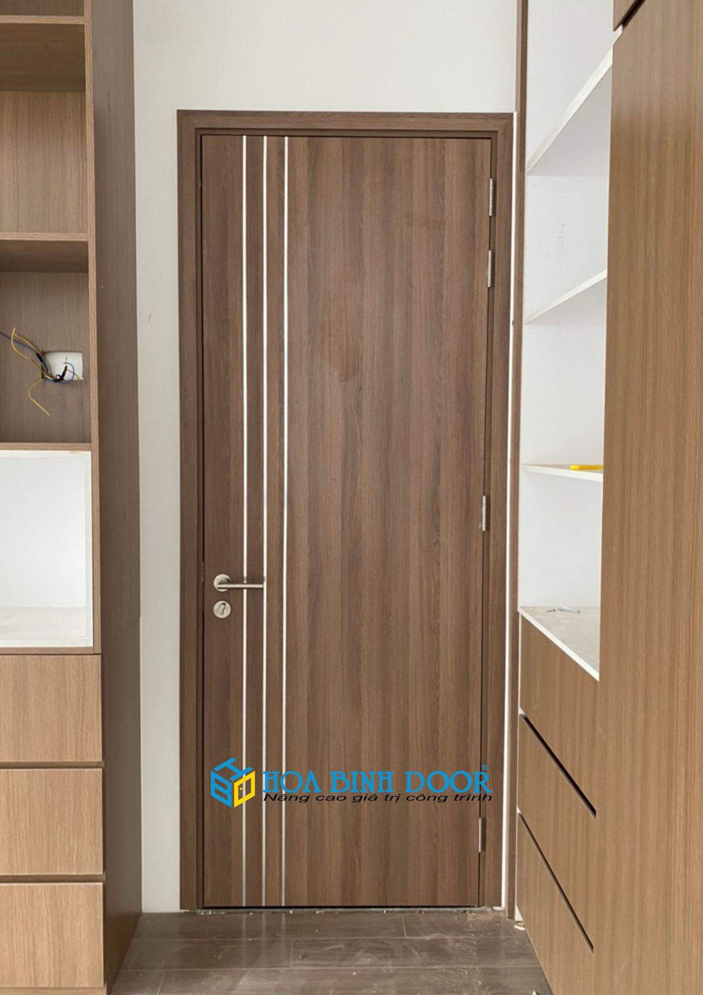 Cửa MDF Melamine tại Phan Thiết | Cửa phòng ngủ giá rẻ