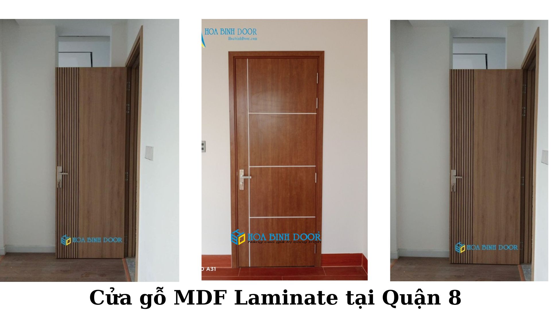 Cửa MDF Laminate tại Quận 8