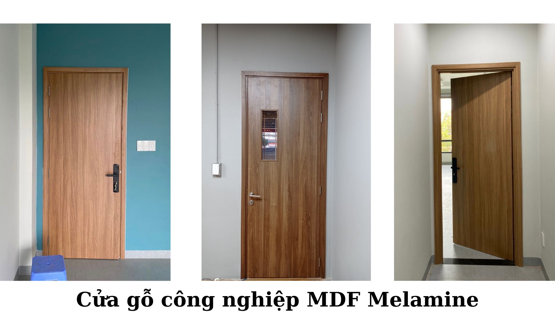 Cửa MDF Melamine tại Quận 12 