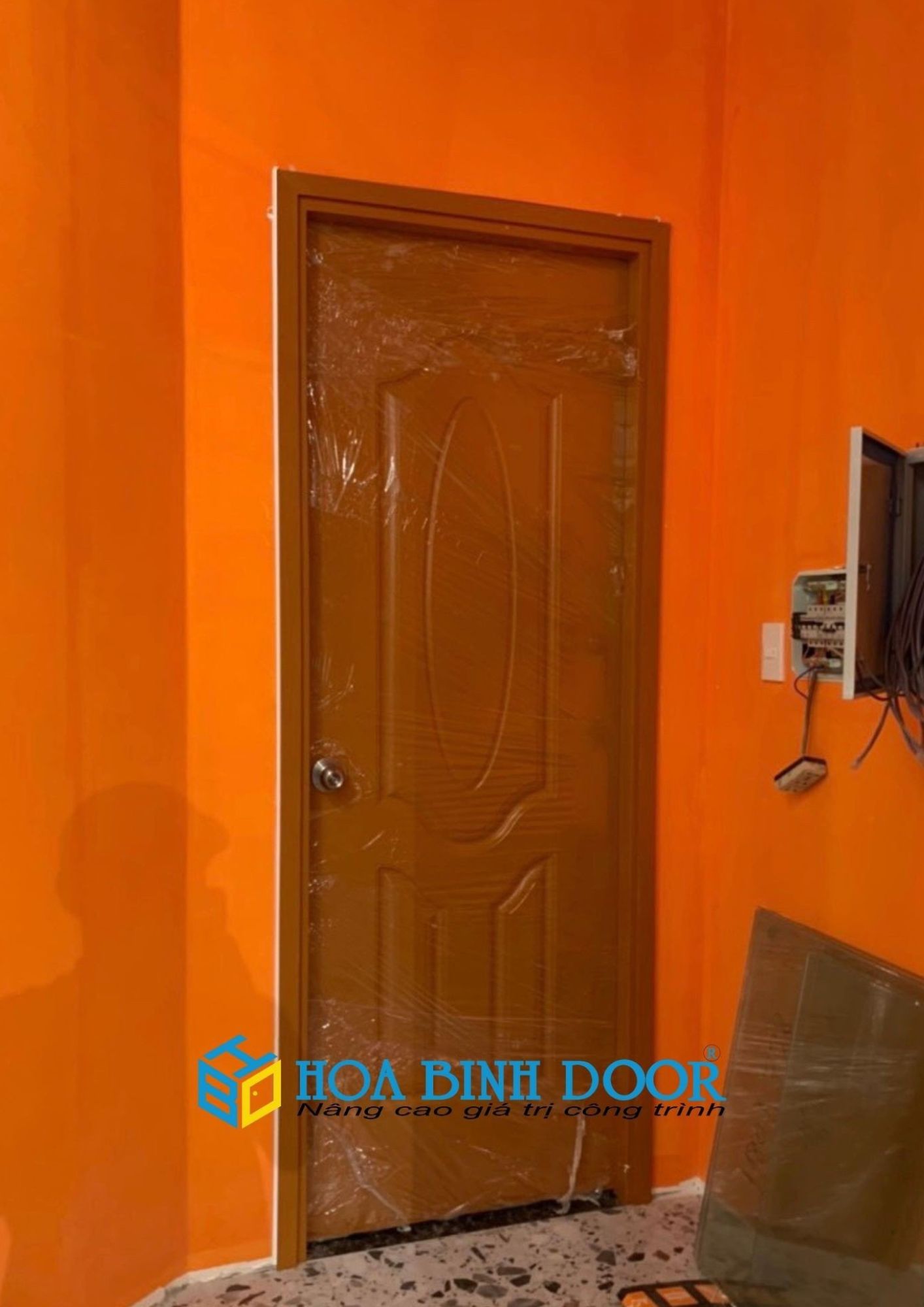Cửa gỗ HDF tại Quận 11 - Cửa gỗ giá tốt
