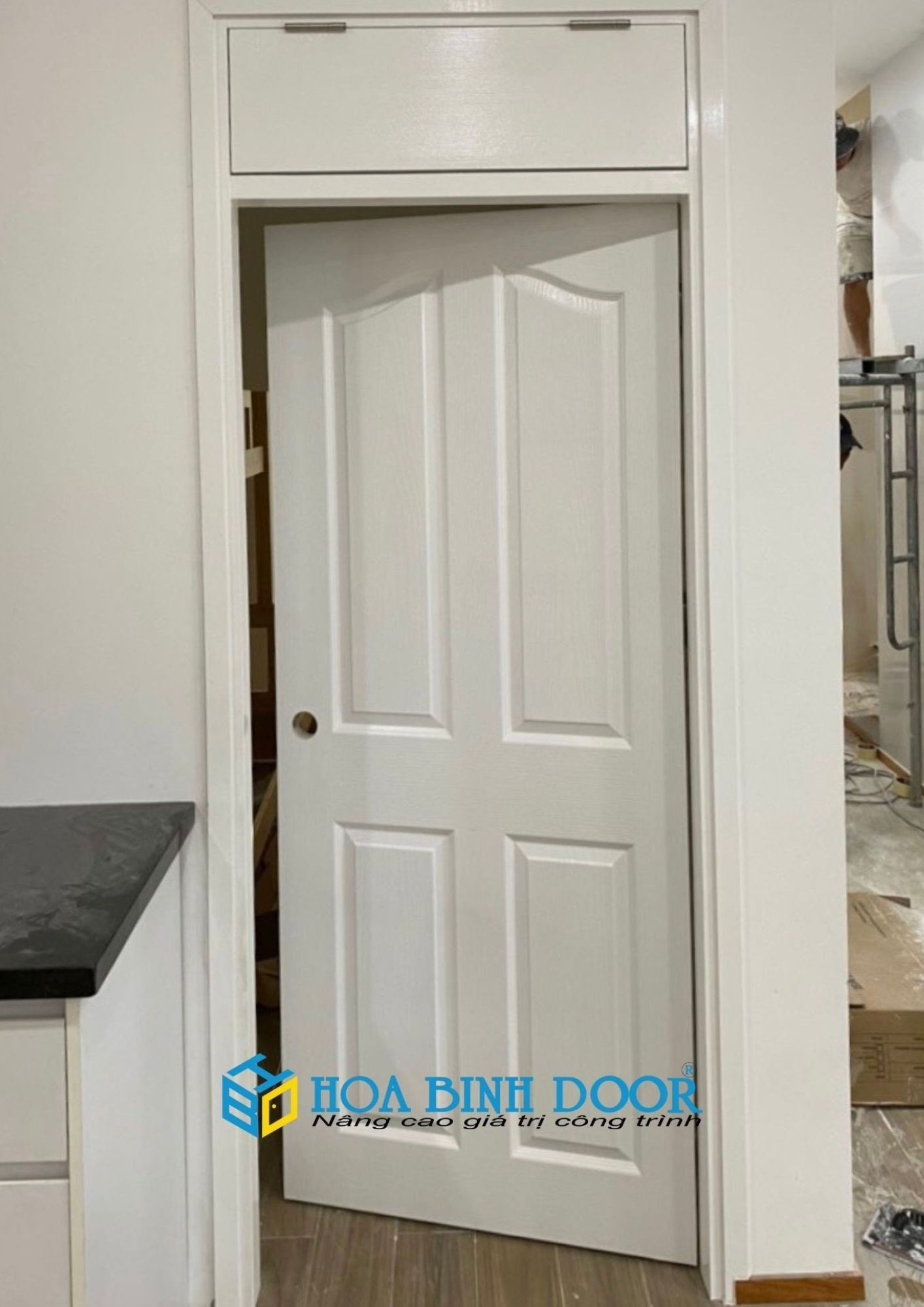 Cửa gỗ HDF tại Quận 11 - Cửa gỗ giá tốt