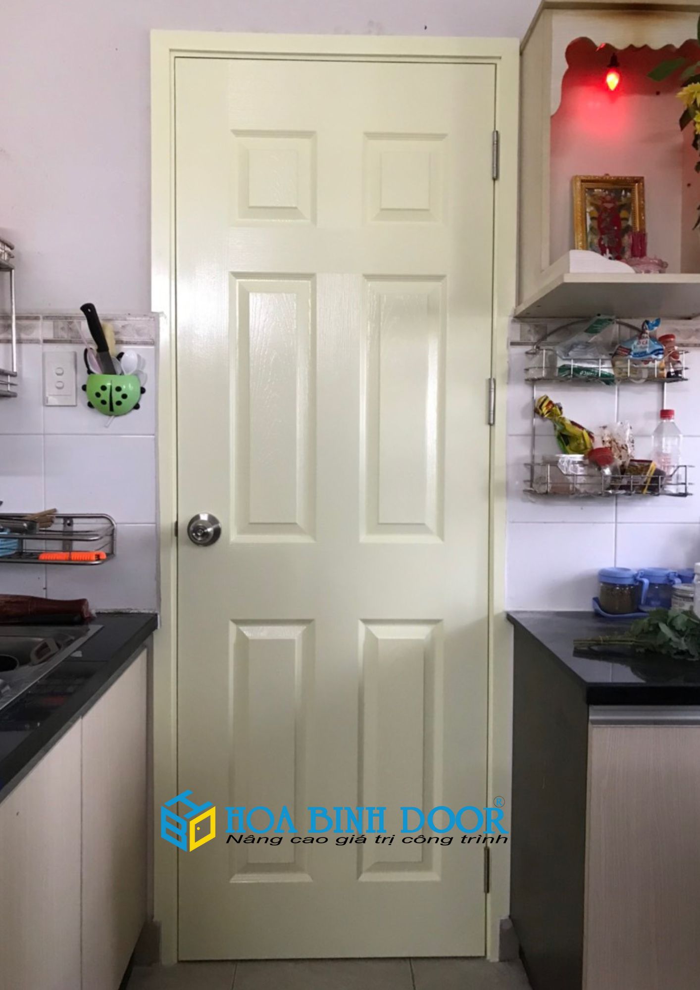 Cửa gỗ HDF tại Quận 11 - Cửa gỗ giá tốt