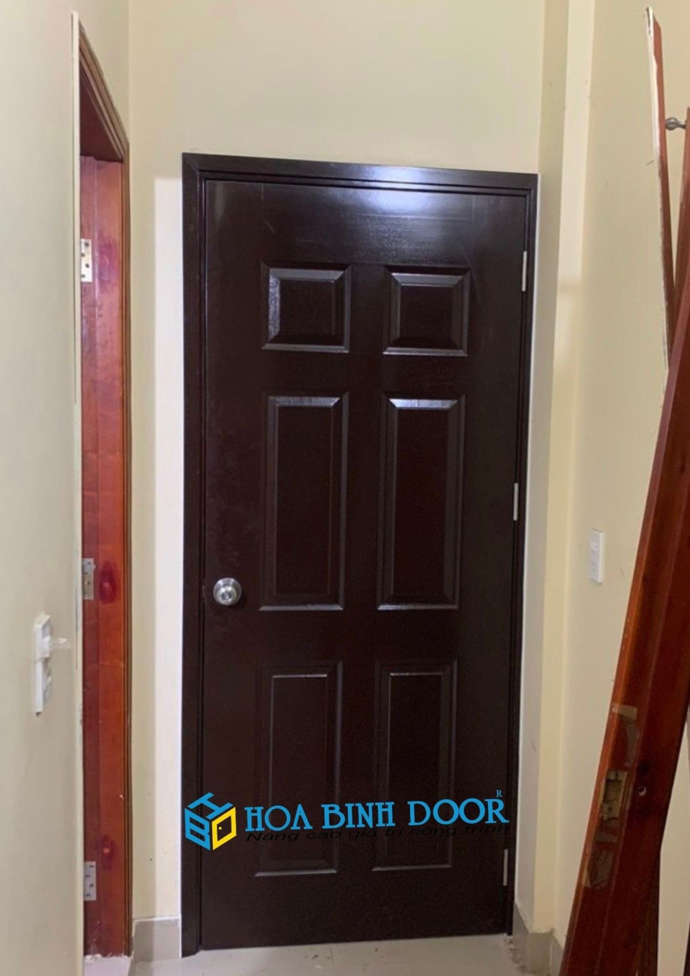 Cửa gỗ HDF tại Quận 12 - Cửa gỗ giá tốt