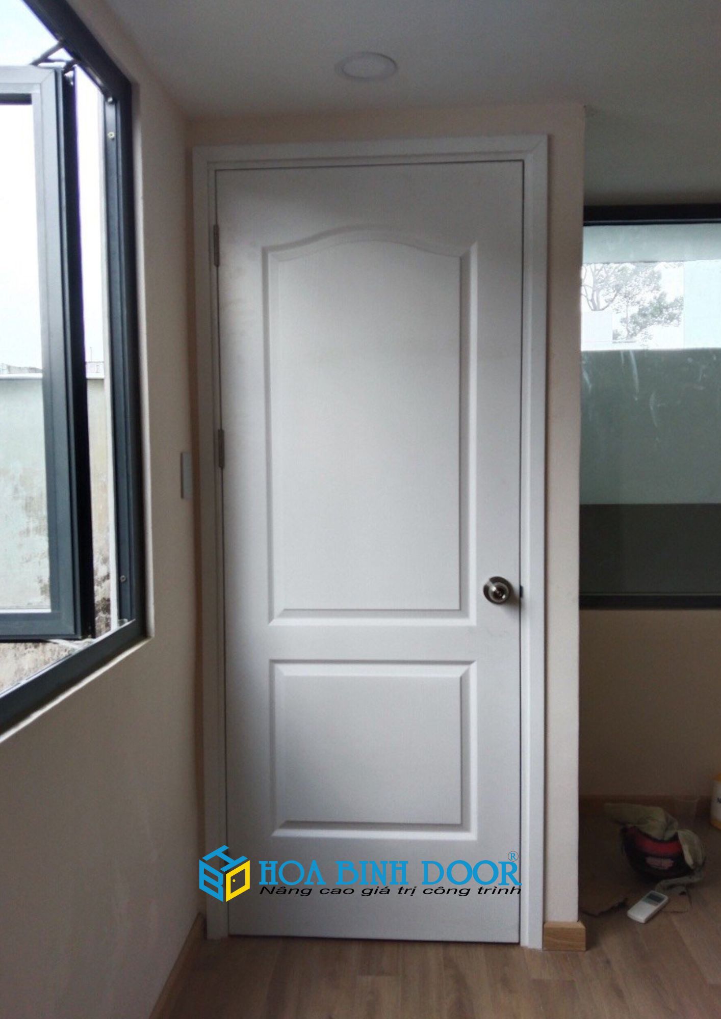 Cửa gỗ HDF tại Quận 12 - Cửa gỗ giá tốt