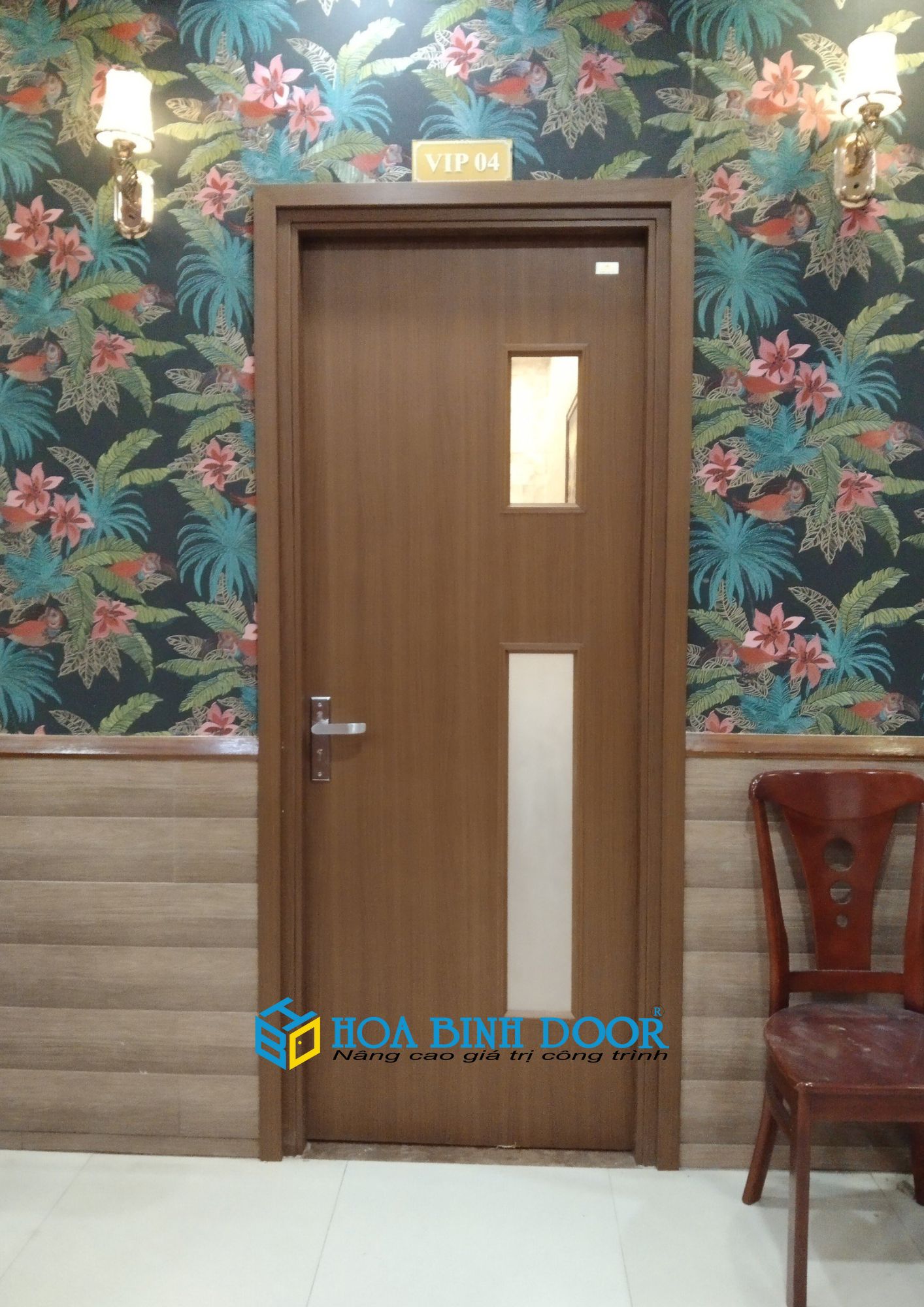 Cửa gỗ HDF tại Quận 12 - Cửa gỗ giá tốt