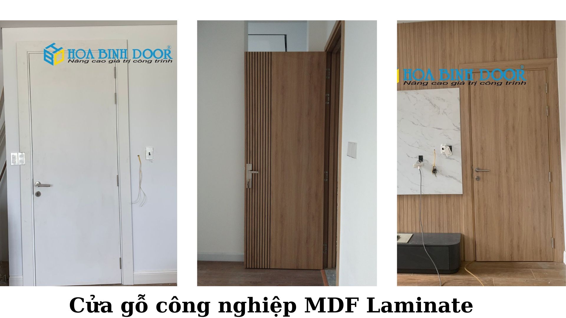 Cửa MDF Laminate tại Phú Nhuận - Cửa gỗ cao cấp