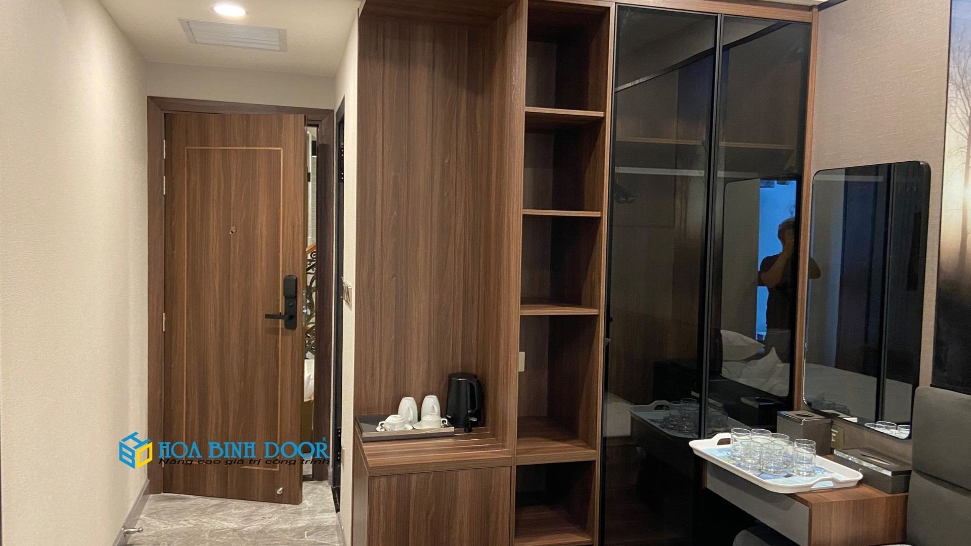 Cửa MDF Melamine tại Gò Vấp 