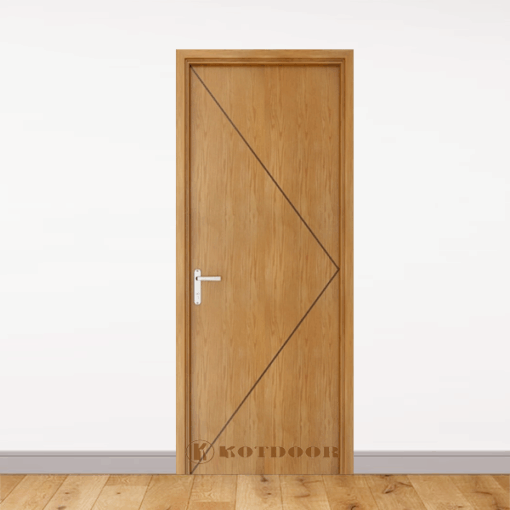 Cửa Gỗ MDF Veneer KD.07
