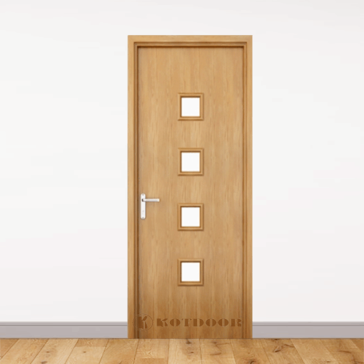 Cửa Gỗ MDF Veneer KD.08