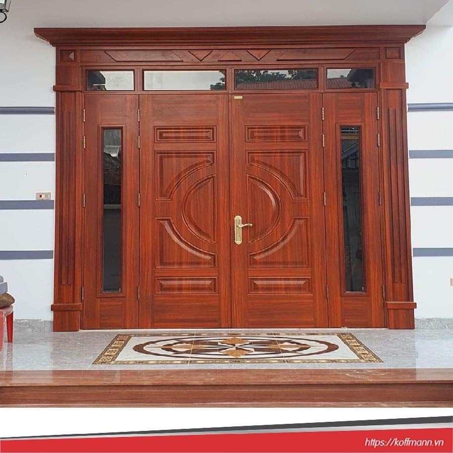 Cửa thép vân gỗ có bị gỉ sét không - những trường hợp xuống cấp