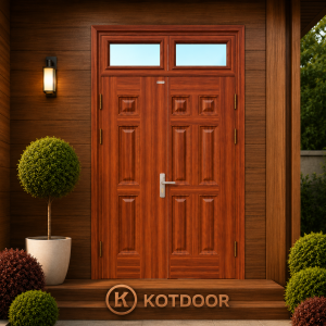 Cửa thép vân gỗ KG-21.04.04A-2TK 