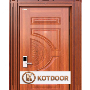 Cửa thép vân gỗ Luxury KL-01T