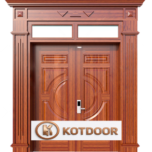 Cửa thép vân gỗ Luxury KL-22.01-2TK