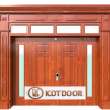 Cửa thép vân gỗ Luxury KL-41.03.K-4TK