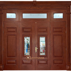 Cửa thép vân gỗ Luxury KL-42.03K.03-3TK