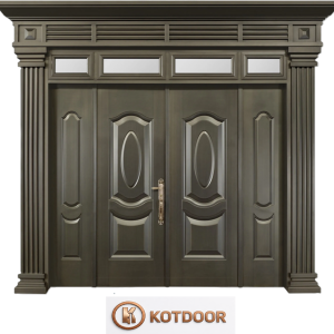Cửa thép vân gỗ Classic KA-41.07.07A-4TK