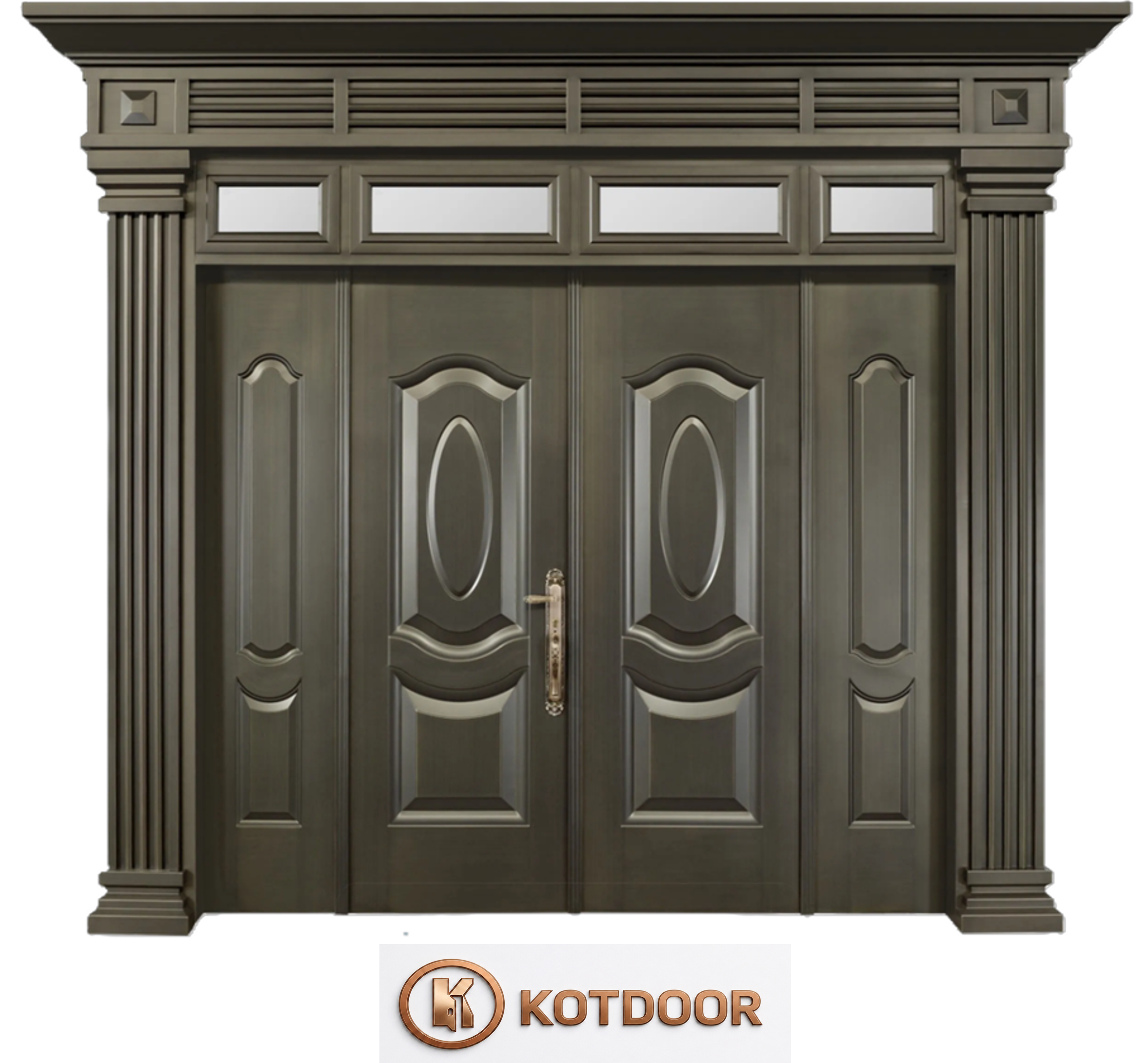 Cửa thép vân gỗ Classic KA-41.07.07A-4TK 7 Cửa thép vân gỗ Classic KA-41.07.07A-4TK