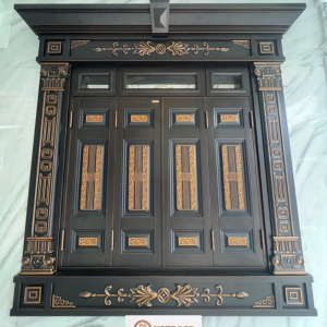 Cửa thép vân gỗ Classic KAS-42.CS5-3TK