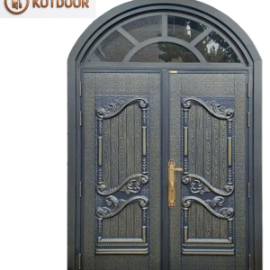 Cửa thép vân gỗ Classic vòm KATV-22.52.52