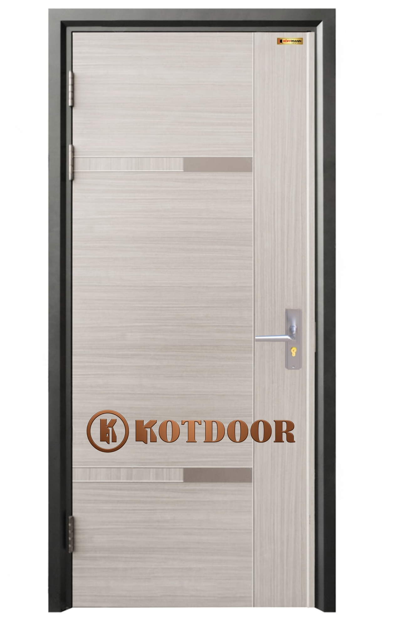 Cửa thép vân gỗ Deluxe KD-1.01 4 Cửa thép vân gỗ Deluxe KD-1.01