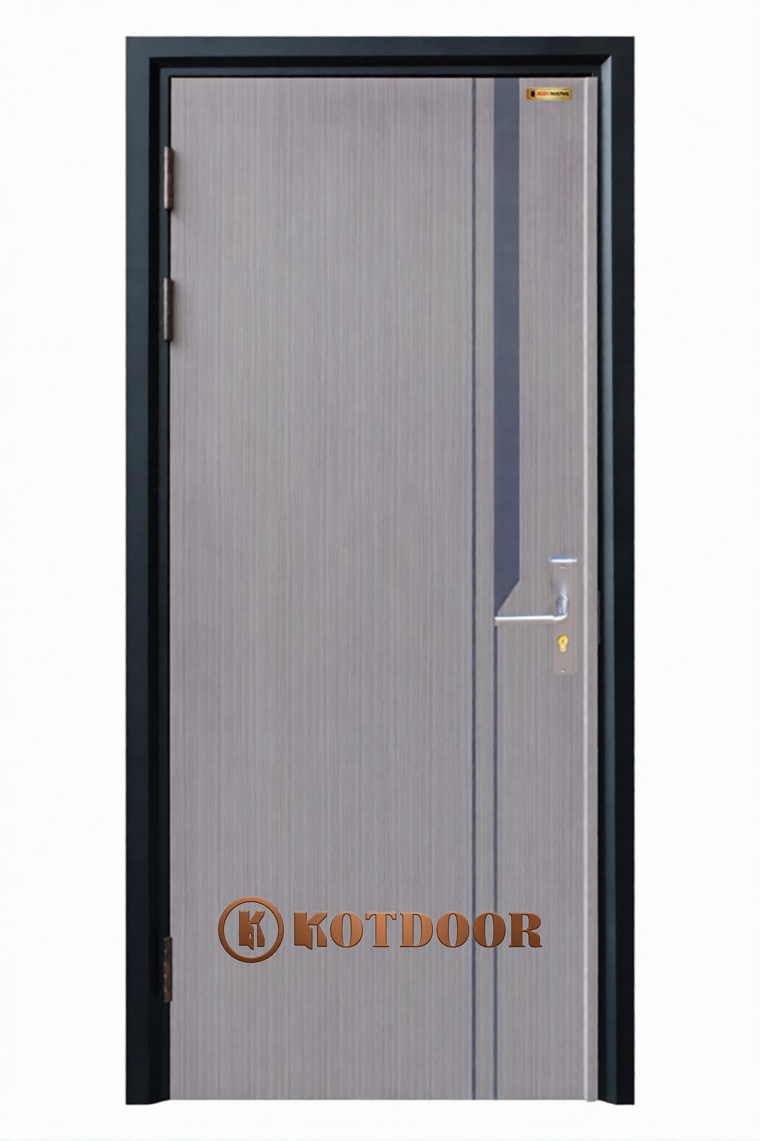 Cửa thép vân gỗ Deluxe KD-1.04 6 Cửa thép vân gỗ Deluxe KD-1.04