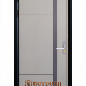 Cửa thép vân gỗ Deluxe KD-1.08