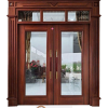 Cửa thép vân gỗ thủy lực Luxury KLT-1VK