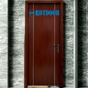 Cửa gỗ công nghiệp MDF phủ Veneer KD.CS2 - Căm xe