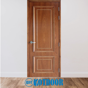 Cửa Gỗ Công Nghiệp MDF Veneer Teak Mã KD.PN2-Teak Pano Sang Trọng