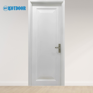Cửa Gỗ Công Nghiệp HDF Sơn Mã KD.1B-C1 1 Ô Pano Lớn Màu Trắng