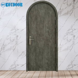 Cửa Vòm Nhựa Composite Luxury Màu Xám Bê Tông Nguyên Khối Độc Bản