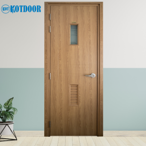 Cửa Nhựa Composite Có Ô Kính Và Lá Sách Mã KD.CPS-B0656