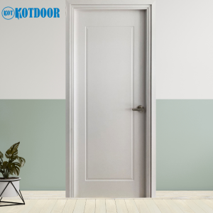 Cửa Nhựa Composite Dập Pano Đơn Mã KD.CPS-B1163 Màu Trắng Hiện Đại