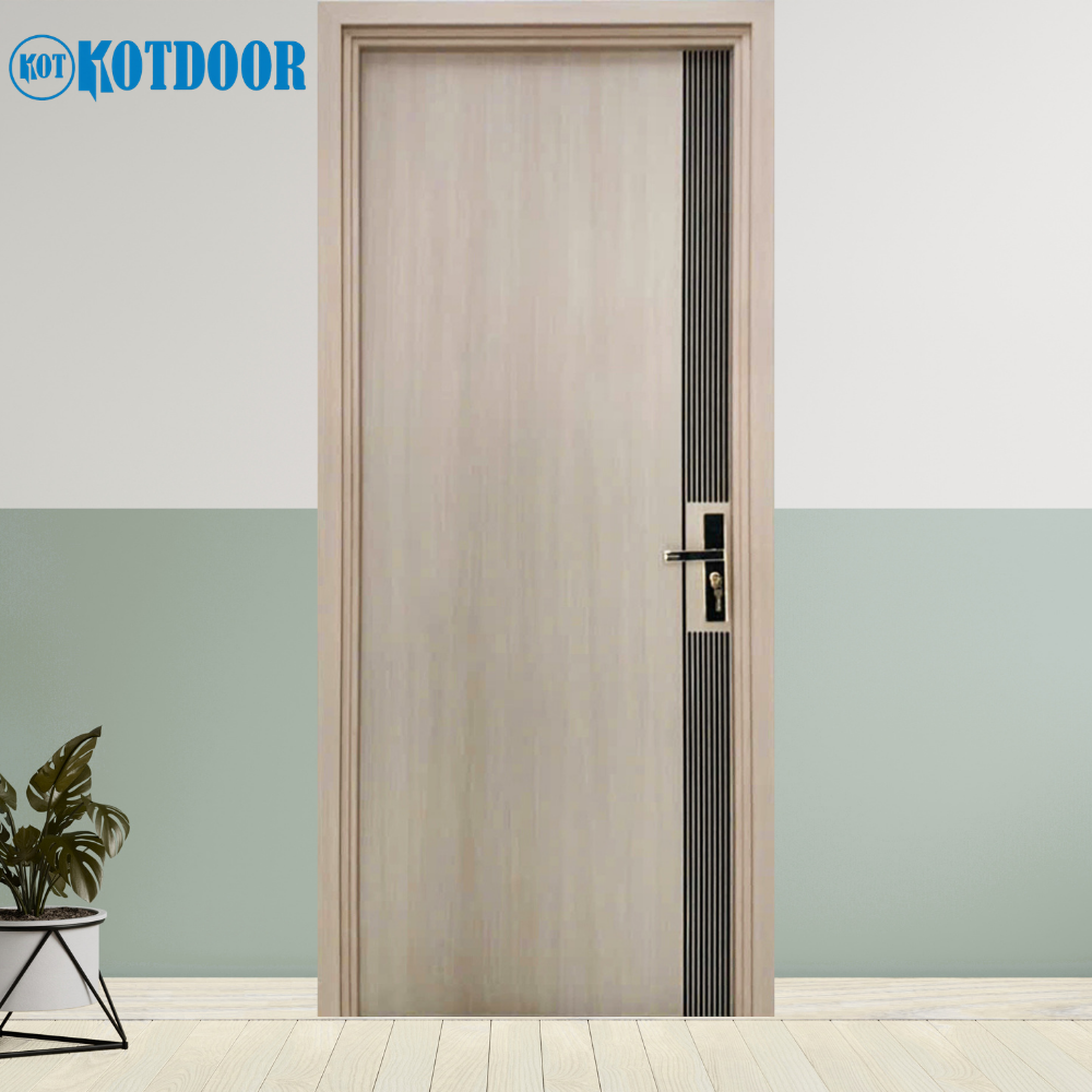 Cửa Nhựa Composite Khắc Sọc Chỉ Đen Mã KD.CPS-E01CSĐ07 Màu Kem Sáng 1 Cửa Nhựa Composite Khắc Sọc Chỉ Đen Mã KD.CPS-E01CSĐ07 Màu Kem Sáng