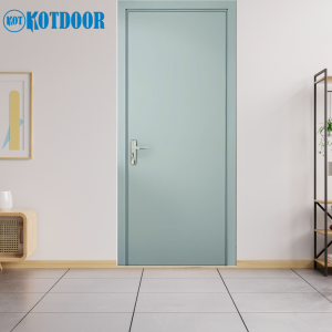 Cửa Nhựa Composite Mã LK 6010 D Phẳng Trơn Màu Xám Ghi Hiện Đại