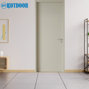 Cửa Gỗ MDF Melamine Cao Cấp Mã LK 706 A Màu Kem Be Nhã Nhặn