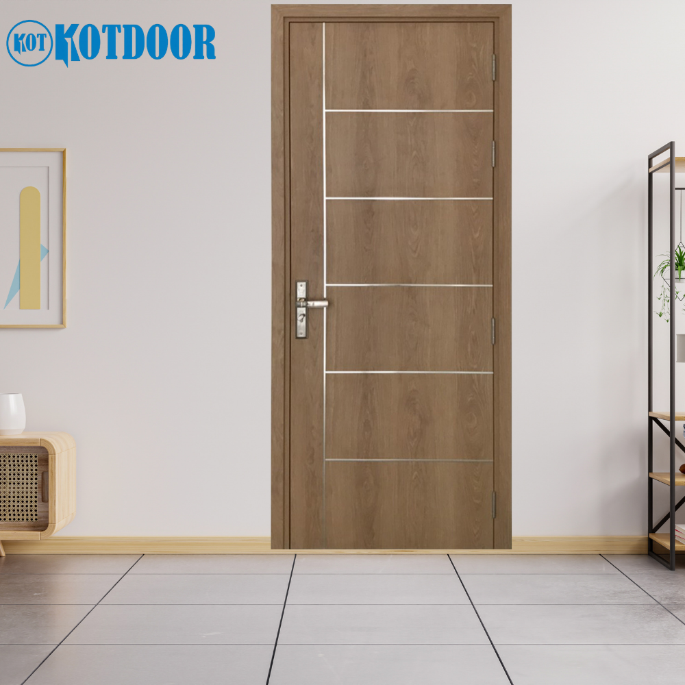 Cửa Gỗ MDF Melamine Màu Nâu Xám MS 4006 RL Tinh Tế 1 Cửa Gỗ MDF Melamine Màu Nâu Xám MS 4006 RL Tinh Tế
