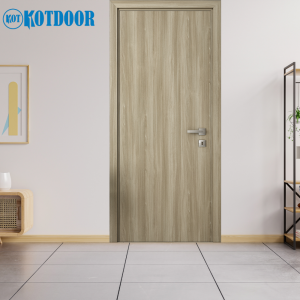 Cửa Gỗ MDF Melamine Mã MS 404 PL _ LK 4516 A Vân Gỗ Sáng Hiện Đại