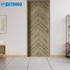 Cửa Gỗ MDF Melamine Mã MS 466 SC04 Ghép Vân Xương Cá Đối Xứng 3 MS 466 SC04 LK 4587 A