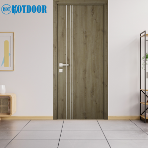 Cửa Gỗ MDF Melamine An Cường Mã MS 472 SC03 _ LK 4581 A Phối Chỉ Nhôm