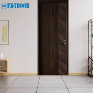 Cửa Gỗ MDF Melamine Mã MS 478 SHG & 4035 T Phối Màu Vân Chéo Đẳng Cấp
