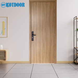 Cửa Gỗ Chống Cháy Màu Sồi Vàng Sáng – Đạt Chuẩn Kiểm Định PCCC